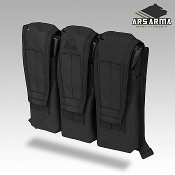 Передняя панель жилета на 3 магазина АК LC