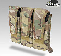 Передняя панель жилета на 3 магазина АК LC