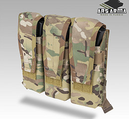 Передняя панель жилета на 3 магазина АК LC