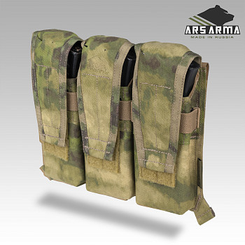 Передняя панель жилета на 3 магазина АК LC