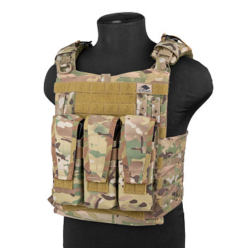 Передняя панель жилета на 3 магазина АК LC