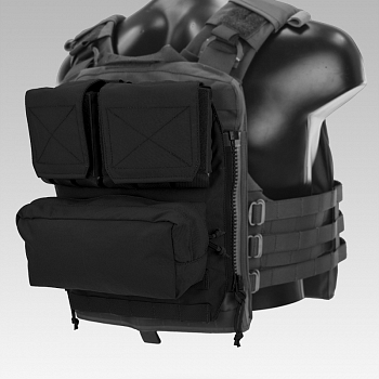 (А) Задняя панель CP Zip-On Pouch