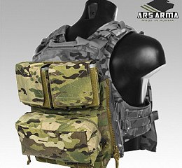(А) Задняя панель CP Zip-On Pouch